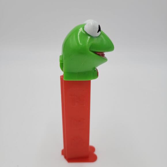 Vintage Kermit the Frog Pez Dispenser Green Red Jim Hensen Muppets - Picture 3 of 5